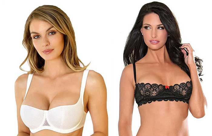 Top Plus Size Shelf Bras For Curvy Women Style In Mood