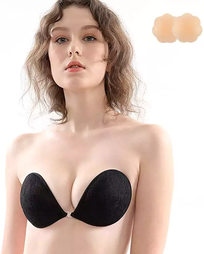 How Does a Sticky Invisible Bra for Big Bust Help
