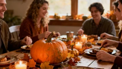 How to Create a Warm Thanksgiving Table Setup